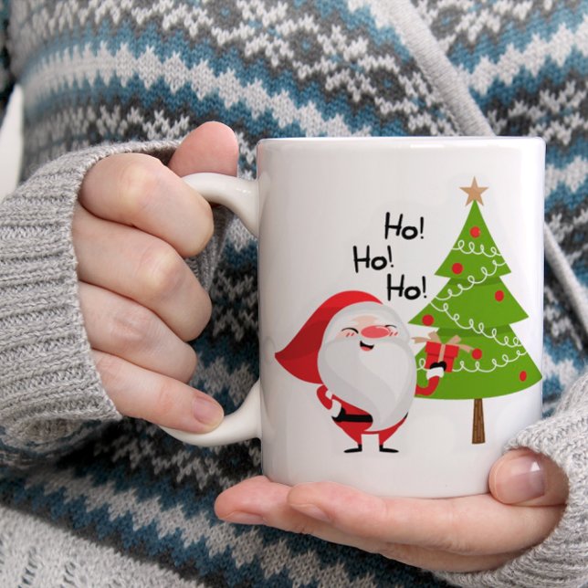 Taza De Café Navidades de Ho, Ho, Ho Santa Claus (Subido por el creador)
