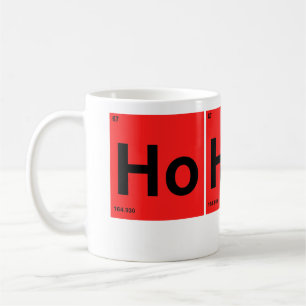 Taza De Café Navidades de HoHoHo Tabla periódica de elementos