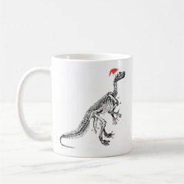 Taza De Café Navidades de Iguanodon (Dinosaurio)