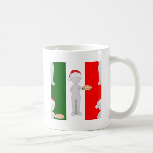 Taza De Café navidades de Italia (Derecha)