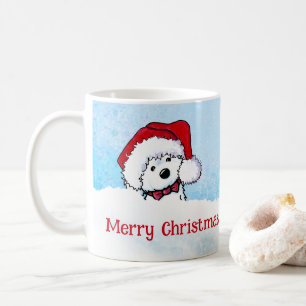 Taza De Café Navidades de KiniArt Havanese
