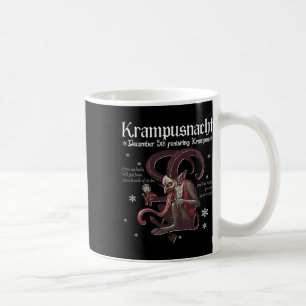 Taza De Café Navidades de Krampusnacht Monster Krampus Lover Fe