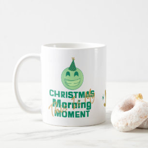 Taza De Café Navidades de la Emoji festiva 🎉
