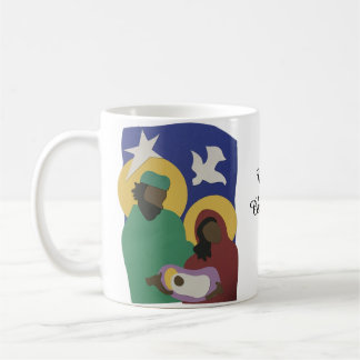 Taza De Café Navidades de la familia sagrada Mug