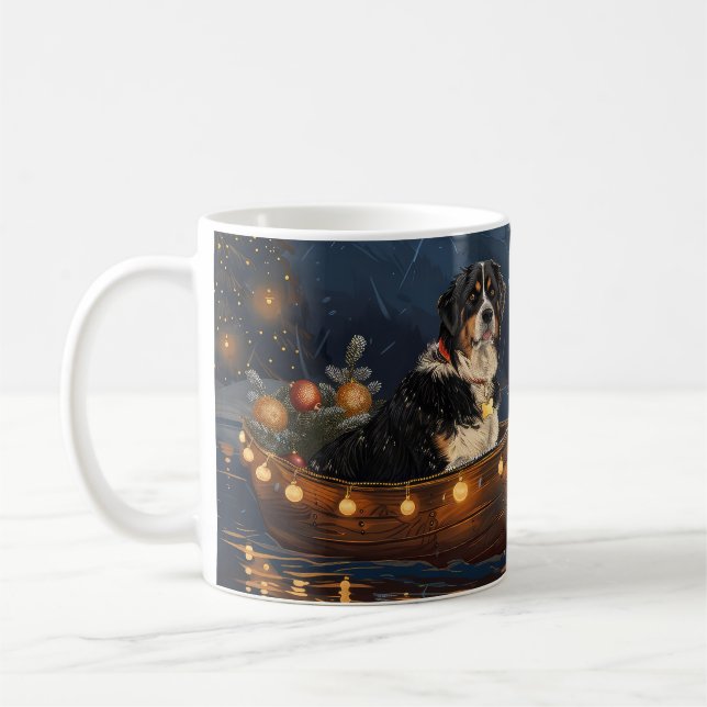 Taza De Café Navidades de la Gran Montaña Suiza disfrutan de un (Izquierda)