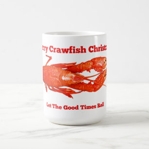 Taza De Café Navidades de la langosta