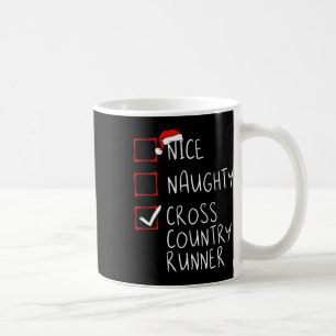 Taza De Café Navidades de la lista de corredores de Nice Naught