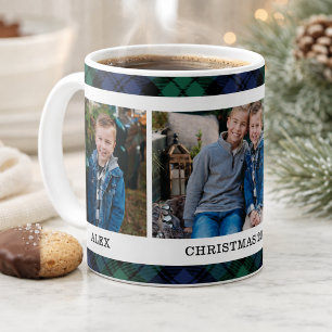 Taza De Café Navidades de la Marina y Personalizados de Green P