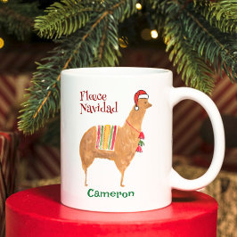 Taza De Café Navidades de la montaña vacaciones personalizadas 
