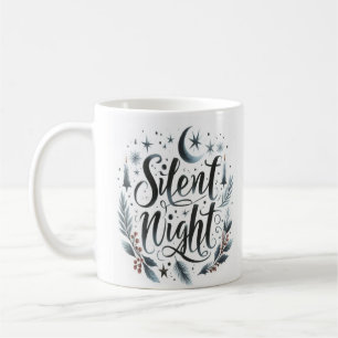 Taza De Café Navidades de la noche silenciosa Coffee Mug