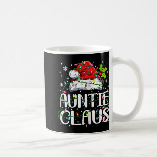 Taza De Café Navidades de la tía Claus iluminan Matchi de la fa
