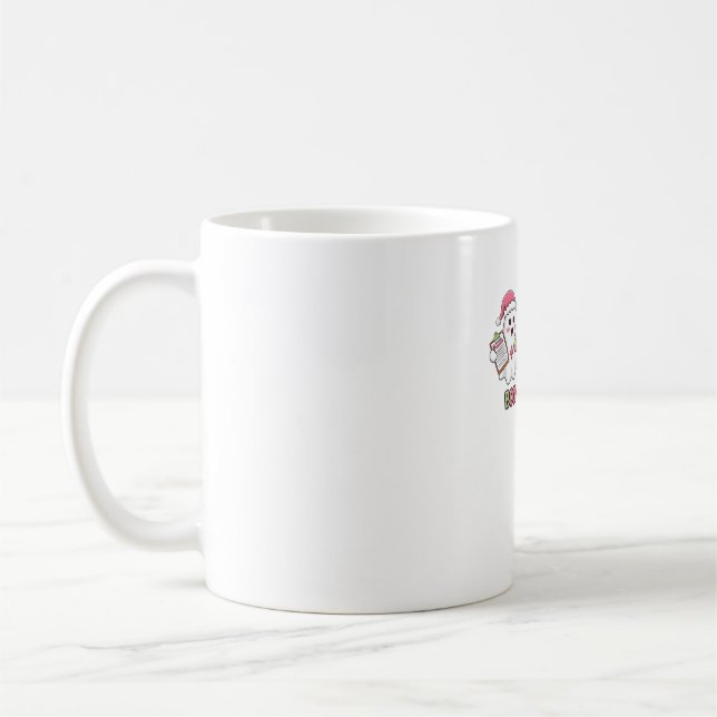 Taza De Café Navidades De La Tripulación Boo Boo, Enfermera Fan (Izquierda)
