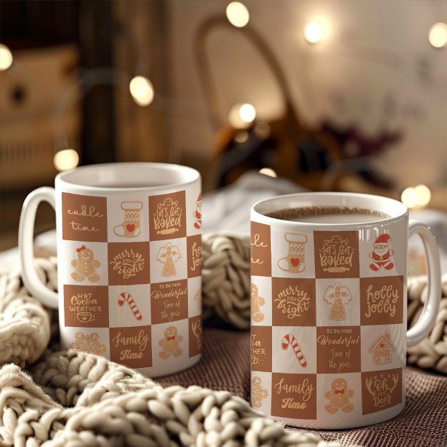 Taza De Café Navidades de las cookies de Gingerbread (Subido por el creador)