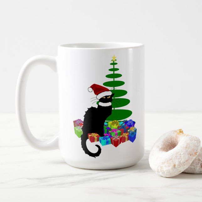 Taza De Café Navidades de Le Chat Noir (Con donut)