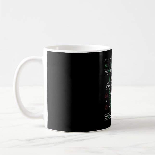 Taza De Café Navidades de Loch Ness Monster (Izquierda)