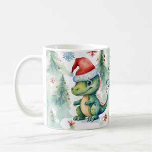 Taza De Café Navidades de los dinosaurios