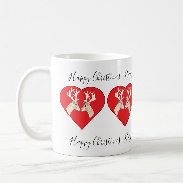 Taza De Café Navidades de Love Deers (Izquierda)