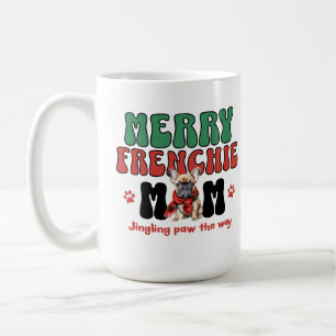 Taza De Café Navidades de Mamá Bulldog de Francia