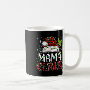 Taza De Café Navidades de Mama Claus iluminan Navidad familiar 