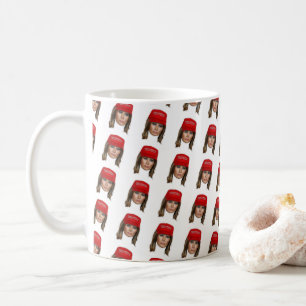 Taza De Café Navidades de Melania Trump MAGA