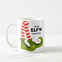 Taza De Café Navidades de Merry Elf'n