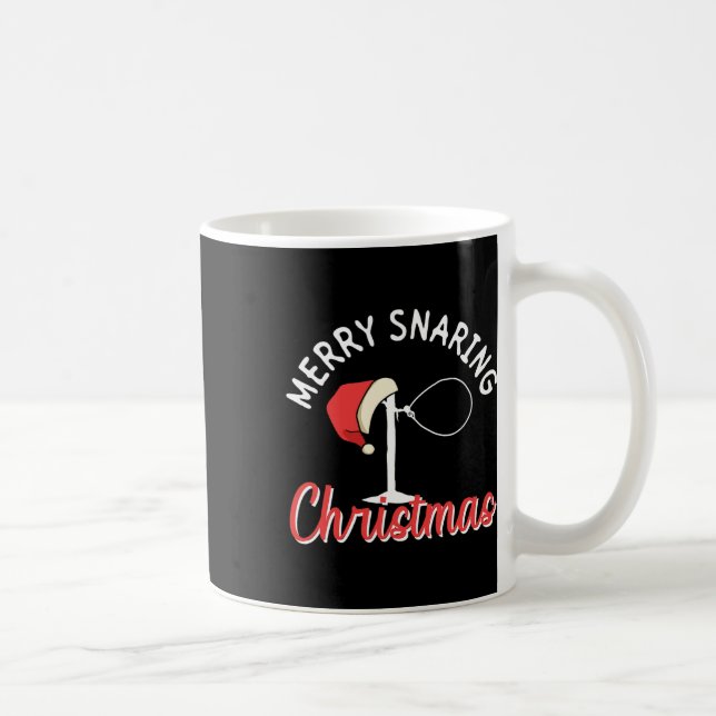 Taza De Café Navidades de merry Snaring - Navidades de Wire Sna (Derecha)