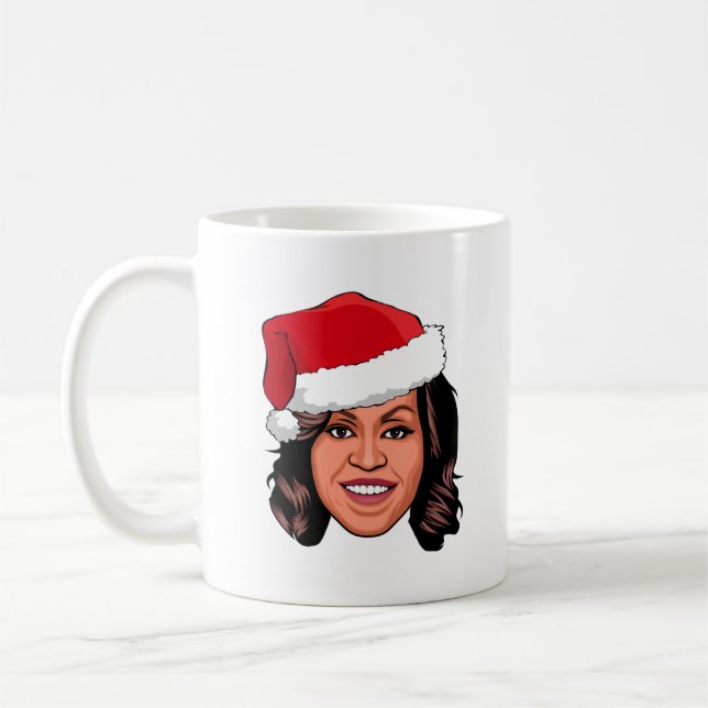 Taza De Café Navidades DE MICHELLE OBAMA (Izquierda)