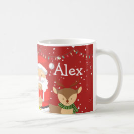 Taza De Café Navidades de moda retro y favoritos