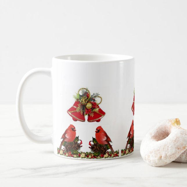 Taza De Café Navidades de música (Con donut)