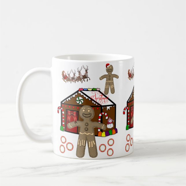 Taza De Café Navidades de música (Izquierda)