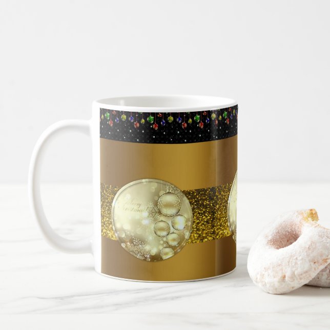 Taza De Café Navidades de música (Con donut)