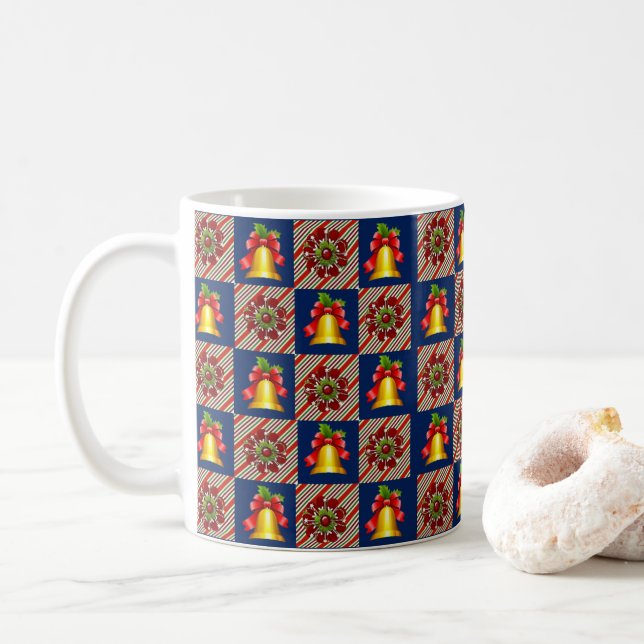 Taza De Café Navidades de música (Con donut)