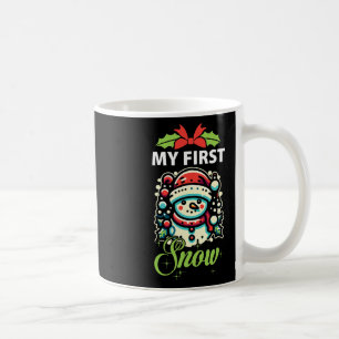 Taza De Café Navidades de navidad de invierno de mi primera nie