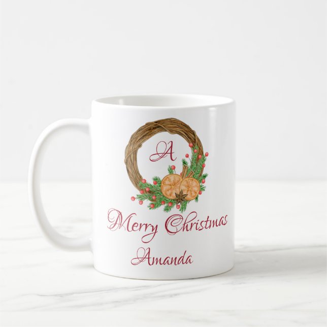 Taza De Café Navidades de nido (Izquierda)