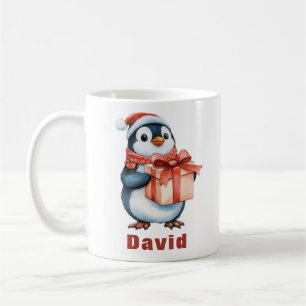 Taza De Café Navidades de nombres personalizados regalo de ping