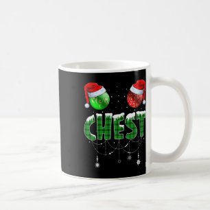 Taza De Café Navidades de nueces de pecho que coinciden con cas