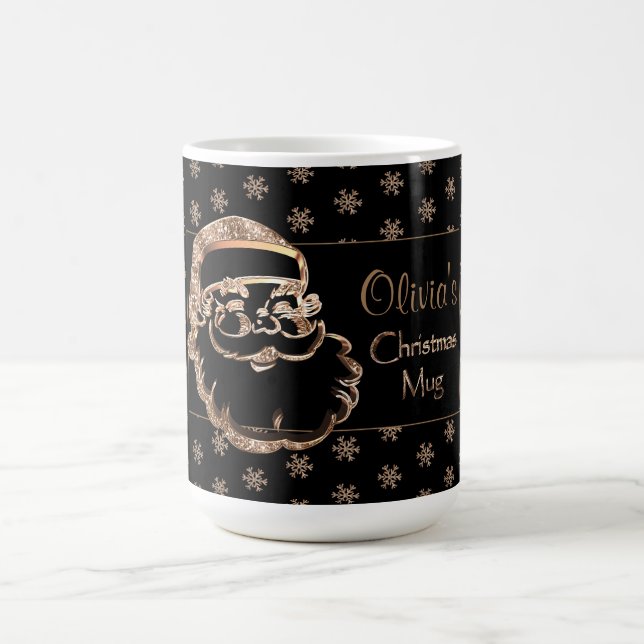 Taza De Café Navidades de Olivia Mug Cute Santa (Centro)