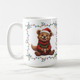 Taza De Café Navidades de oso lindo Mug