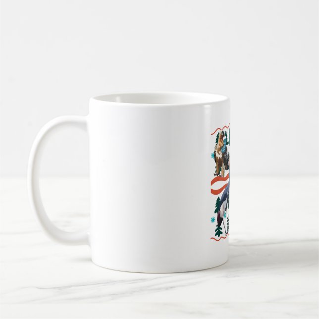 Taza De Café Navidades de pájaro (Izquierda)