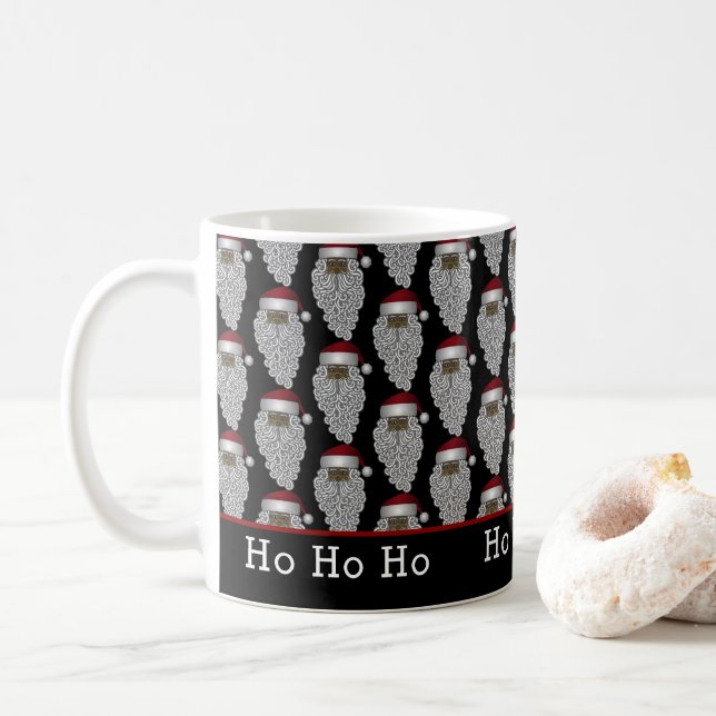 Taza De Café Navidades de Papá Noel (Con donut)