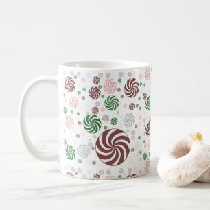 Taza De Café Navidades de patrones pretzel