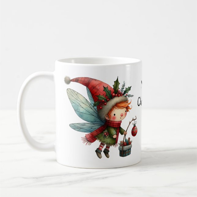 Taza De Café Navidades de pelo (Izquierda)