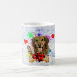 Taza De Café Navidades de perros divertidos y adorables