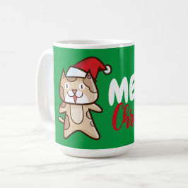 Taza De Café Navidades de personalizable Meowy