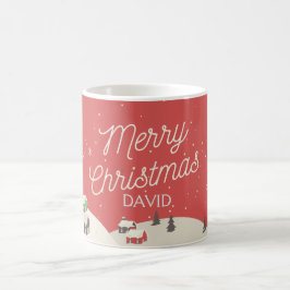 Taza De Café navidades de personalizable mug