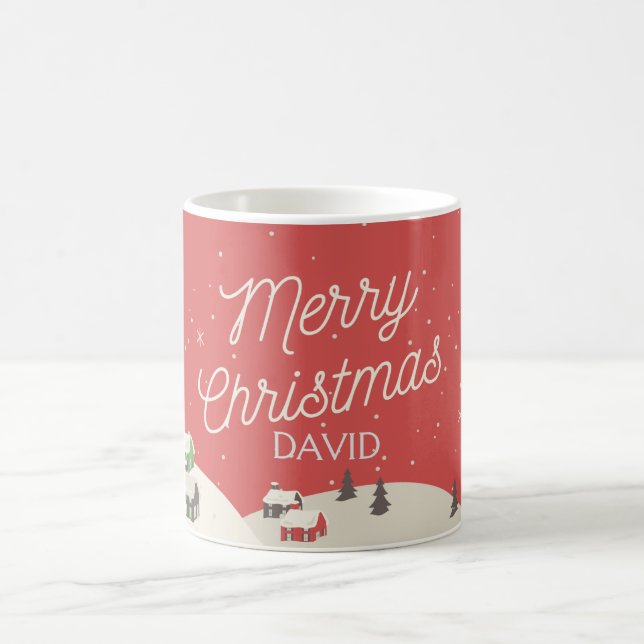 Taza De Café navidades de personalizable mug (Centro)