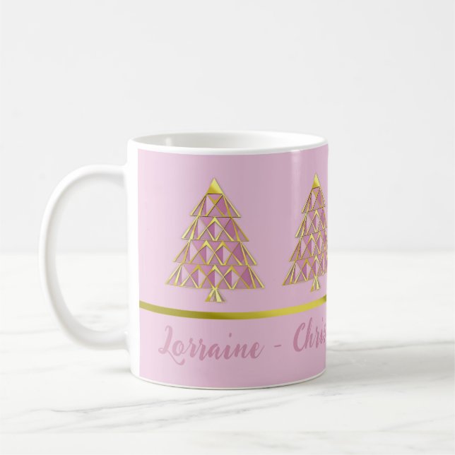 Taza De Café Navidades de Pink Joyoux Noel Coffee Mug (Izquierda)