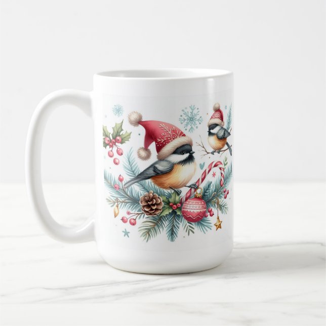 Taza De Café Navidades de pollo (Izquierda)