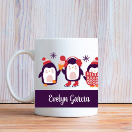Taza De Café Navidades de regalo de Navidad con nombre propio d