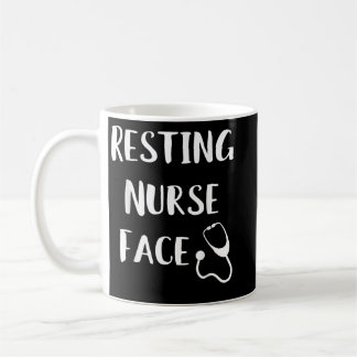 Taza De Café Navidades de regalo RN ER de la enfermera que desc